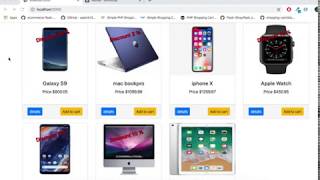 python ecommerce website display items Online shop in flask python tutorial part 19 [upl. by Sheya]