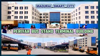 Ready Periyar Bus Stand Terminal Building Update  Madurai smart city project update [upl. by Arnaldo43]