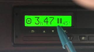 Vlog 22  How to use a tachograph machine basics [upl. by Doane]