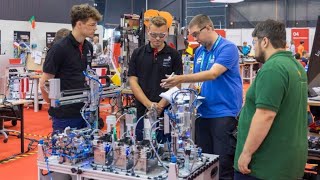 The Modular Production System MPS of the German winner team at EuroSkills Gdańsk 2023 [upl. by Nicholl858]