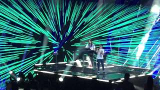 Louis Tomlinson amp Steve Aoki  Just Hold On X Factor Final 2016 [upl. by Sieracki392]