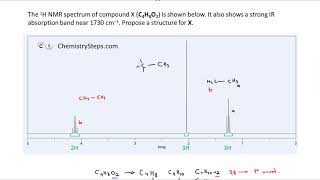 NMR Spectroscopy Practice Problems  Solving NMR Step by Step [upl. by Willa758]