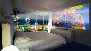 The Ultimate Projector Bedroom Setup Best Value [upl. by Ziom]