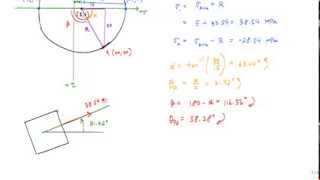 mohrs circle example 1 22  principal and max shear stresses  mechanics of materials [upl. by Hayidan]