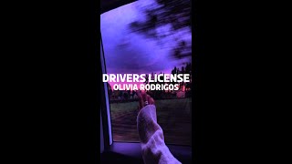 Olivia Rodrigo – drivers license Lyrics  Short [upl. by Shanney]