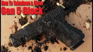 Glock Gen 5 Gauntlet Cleaning amp Lubrication [upl. by Novyaj33]