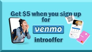 How Get 5 offer when you sign up Venmo Using Mobile Device  withdraw amp Pay With Venmo  Venmo [upl. by Alacim]