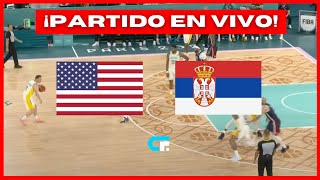 🔴 ESTADOS UNIDOS vs SERBIA EN VIVO 🏆 USA vs SERBIA EN VIVO 🔥 JUEGOS OLIMPICOS PARIS 2024 [upl. by Sema]