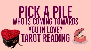 Pick a Pile  Who is coming towards you in love ❤️💕 [upl. by Lisbeth]