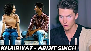 Justin Burke Reacts to KHAIRIYAT by Arijit Singh [upl. by Nolasba664]