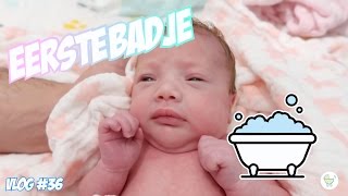 EERSTE BADJE THUIS ☆ DRIELING FAMILIE VLOG 36 [upl. by Shargel]