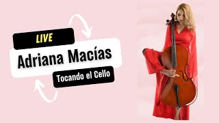 Adriana Macías tocando quotBésame Muchoquot en el Violonchelo con los pies [upl. by Notsla]