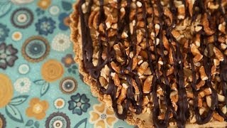 Chocolate Pretzel Peanut Butter Pie Recipe [upl. by Remoh448]