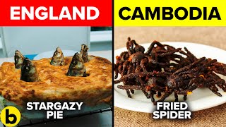 20 Strangest Foods From Around The World [upl. by Ynohtnanhoj]