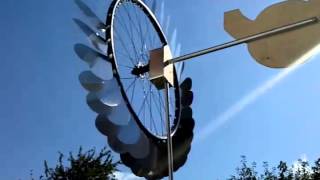 DIY  Windspiel mit Fahrradfelge [upl. by Ebony]