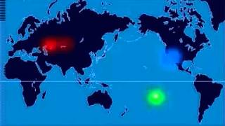 Nuclear testing timelapse [upl. by Willman]