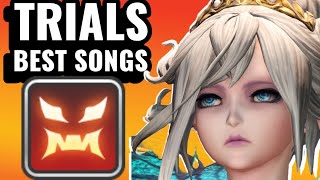 The BEST Boss Fight Songs in Final Fantasy 14 Trials [upl. by Sexela]