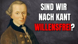 Willensfreiheit amp Determinismus bei Kant verständlich erklärt EthikPhilosophieAbitur [upl. by Zahc]