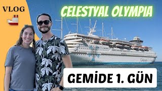 Cruise Gemisinde 1 Gün  Celestyal Discovery  Patmos Adası  Yunanistan Adaları [upl. by Suitangi]