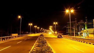 Palakkad NH 47  Four lane expansion KNR Constructions National Highway Road New NH 544 at Night [upl. by Scandura]