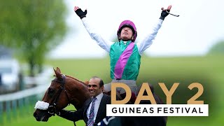 ALL RACE FINISHES FROM QIPCO 2000 GUINEAS DAY AT NEWMARKET RACECOURSE [upl. by Amathist255]