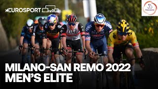 A Captivating Performance for the Ages  2022 MilanSan Remo Highlights  Eurosport [upl. by Midian]