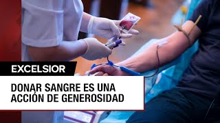 Así es el procedimiento para donar sangre [upl. by Scarlet]