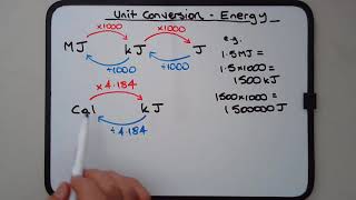 How To Convert Calories cal Into Joules J  FactorLabel Method  Dimensional Analysis [upl. by Valleau]