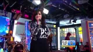 Demi Lovato  Heart Attack Live at Good Morning America [upl. by Katine231]