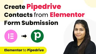 How to Create Pipedrive Contacts from Elementor Form Submission [upl. by Fante]