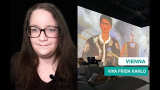 A Look Inside The Immersive Frida Kahlo Exhibit In Los Angeles  Review Vlog [upl. by Corenda]