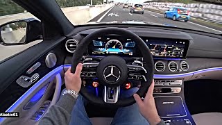 THE MERCEDES AMG E63 S 2024 TEST DRIVE BY ALAATIN61 [upl. by Zimmerman]