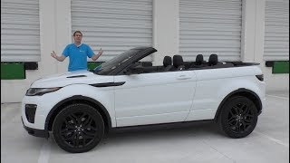 I Cant Believe The Range Rover Evoque Convertible Costs 70000 [upl. by Berton]