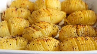 Pomme de terre à la suèdoise rôties au four  Swedish Roasted Potatoes recipe  بطاطس في الفرن [upl. by Annhej44]