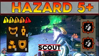 Hazard 5 All Modifiers True Solo Scout  Deep Rock Galactic [upl. by Billen21]