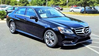 2016 Mercedes Benz E250 EClass BlueTEC 4MATIC Twin Turbo Diesel Start Up Review and Tour [upl. by Enialed]