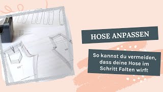 Hose anpassen So kannst du vermeiden dass deine Hose im Schritt Falten wirft [upl. by Nibuz]