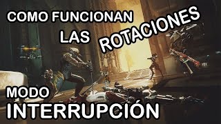 LAS ROTACIONES EN INTERRUPCIÓNDISRUPCIÓN  ¿COMO FUNCIONAN  WARFRAME EN ESPAÑOL [upl. by Suilienroc]