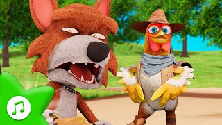 Bartolito y El Lobo 🐓🐺 CANCIONES PARA NIÑOS  La Granja de Zenón [upl. by Enilemme401]