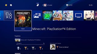 How to get quotMinecraft PlayStation 4 Editionquot Legacy Console Edition [upl. by Krum782]