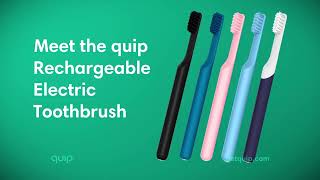 quip  Rechargeable Electric Toothbrush [upl. by Calloway28]