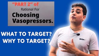 Attention to details  Vasopressors explained clearly  Part 2  Dr Anupam Mohapatra [upl. by Myrvyn]