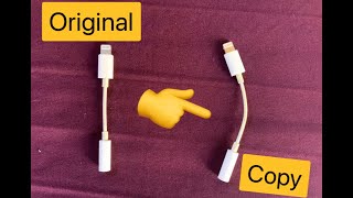 Original vs copy adaptateur iphone [upl. by Alviani]