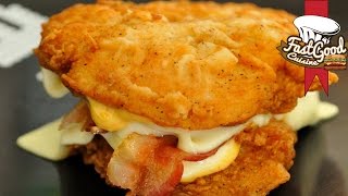 Double Down KFC la recette  FastGoodCuisine [upl. by Adnil]