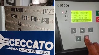 CECCATO CSB 30 CS 5000 Controller Module PLC compressor screwcompressor screw mnairengineering [upl. by Kevon832]