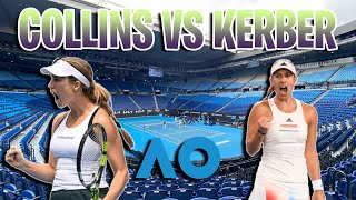 Danielle Collins vs Angelique Kerber Australian Open First Round [upl. by Maroj]