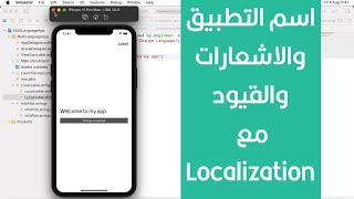 84  Swift Xcode Localize App Name Permissions amp Directions [upl. by Annohsal21]