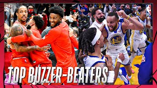 BEST BUZZERBEATERS Of The 202122 NBA SeasonIn Order 🚨 [upl. by Frear]