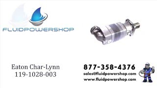 CHARLYNN ®  EATON ® 1191028003 NEW HYDRAULIC MOTOR [upl. by Sinnel]