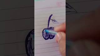 I made Apple with rs 10 pen 😊 please like and subscribe to my channel please like and subscribe 😢🥹😢🥺 [upl. by Ardaed287]